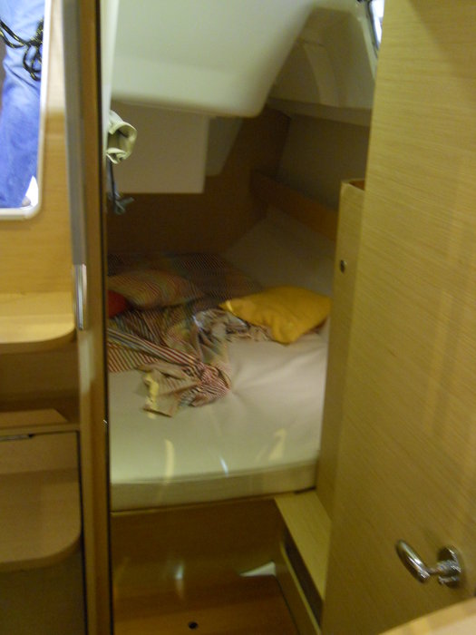 la cabine arrière