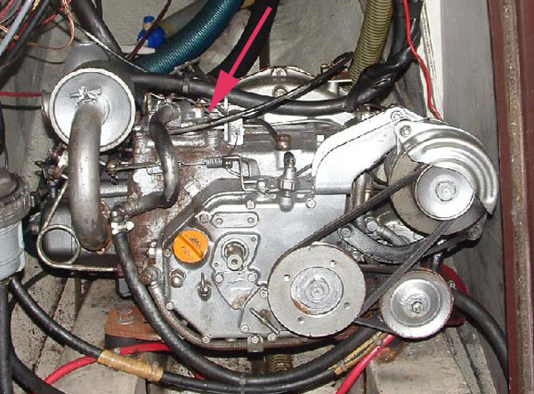 Anode et reniflard YS8